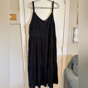 Avenue 3 tiered maxi dress